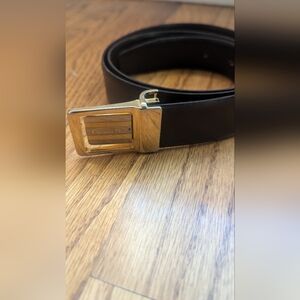 VNT Dior Reversible Black Brown Leather Belt